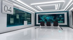 奧博企業(yè)展廳信息中心設計效果圖